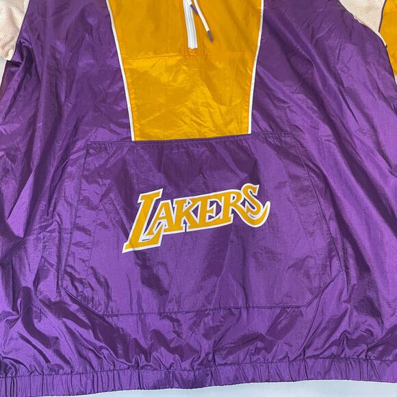 Mitchell & Ness Los Angeles Lakers NBA Highlight Reel Windbreaker Jacket - Picture 4 of 6